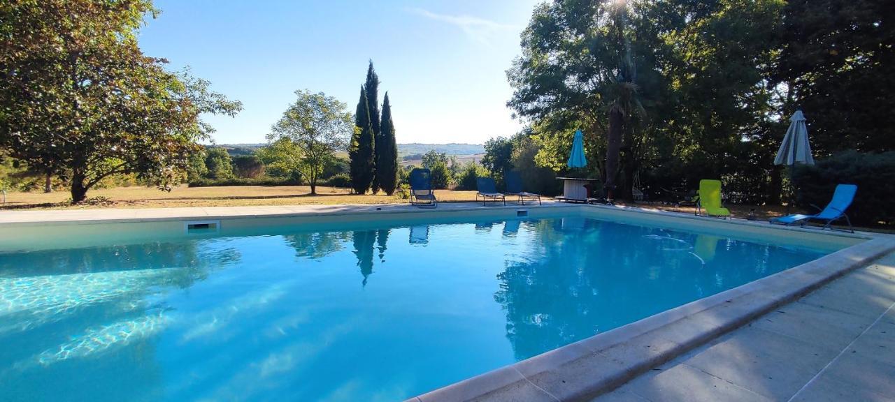 Domaine Les Garrigues Bed & Breakfast Puygaillard-de-Quercy Eksteriør bilde